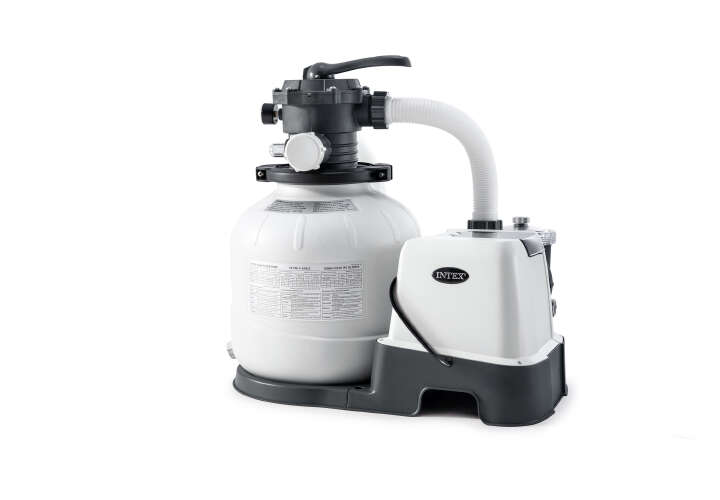 INTEX Krystal Clear Sandfilteranlage und Salzwassersystem QX2100